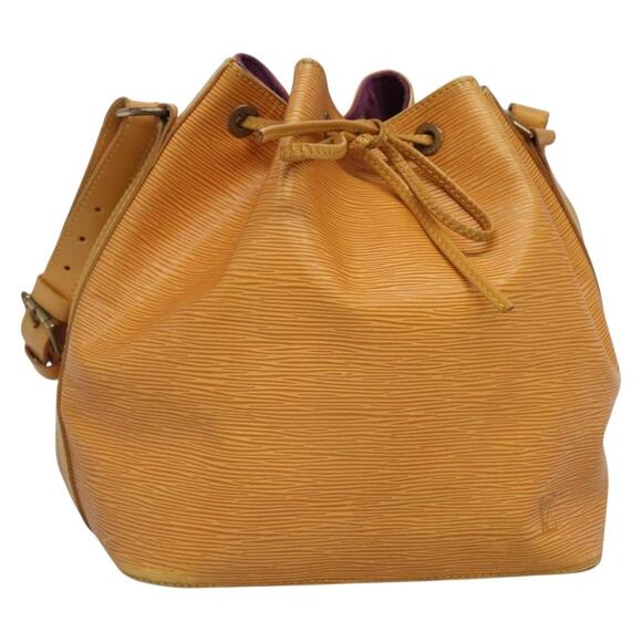 LOUIS VUITTON Epi Petit Noe Shoulder Bag Yellow M44109 - Picture 1 of 16
